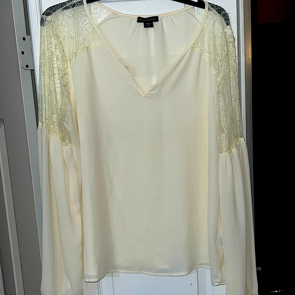 Metaphor Blouse- Size XL- Worn Only Once (See Pics)